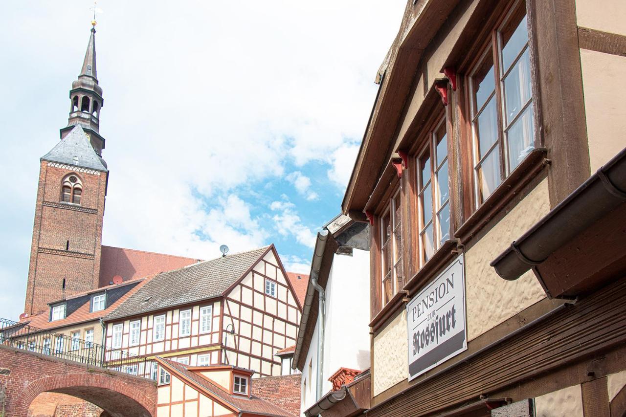 Ferienhaus Zur Rossfurt Tangermünde Buitenkant foto