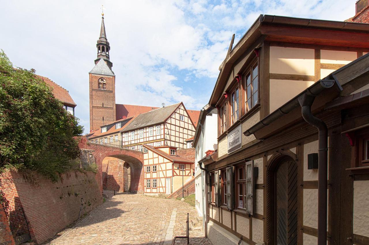 Ferienhaus Zur Rossfurt Tangermünde Buitenkant foto