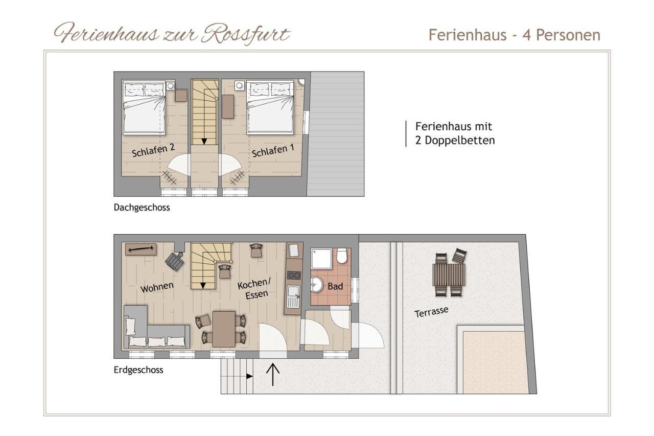 Ferienhaus Zur Rossfurt Tangermünde Buitenkant foto
